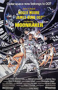 James Bond Moonraker Poster