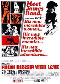 from russia with love james bond poster